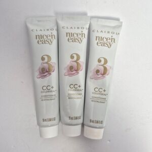 Clairol Nice'n Easy CC+ ColorSeal Conditioner 1.86oz Lot of 3 New Hair Care